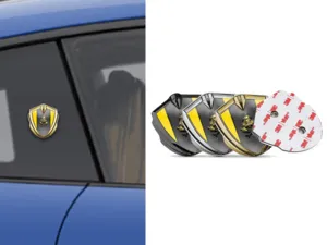 Car Badges Minimal Style Luxury Look Badges
